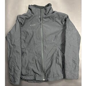 Columbia Sportswear Company Black Full Zip Jacket Size L Outerwear